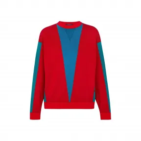 路易威登/Louis Vuitton TRAVEL KIT INTARSIA 宽松套头衫 1A51FK