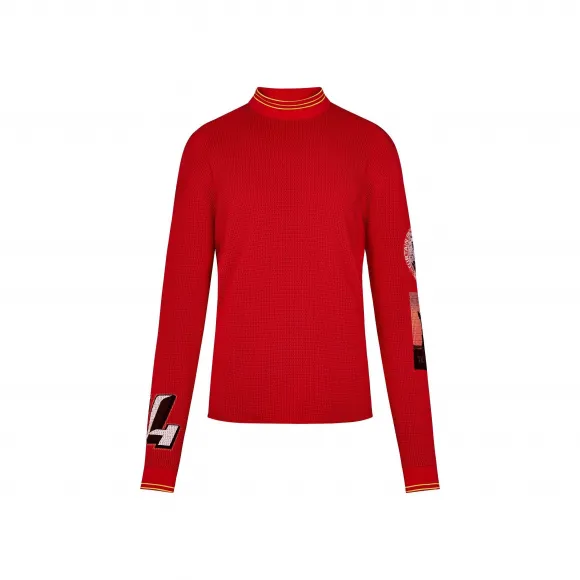 路易威登/Louis Vuitton MESH MOCK NECK 长袖T恤 1A54QM