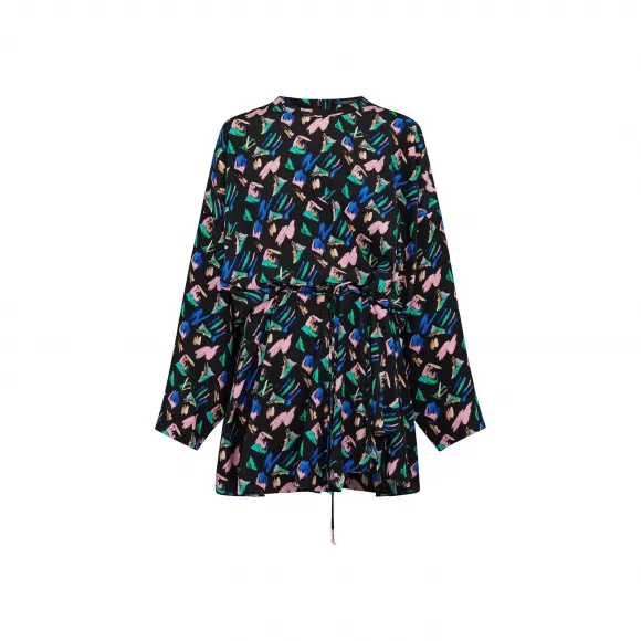 路易威登/Louis Vuitton SPLASH 泼彩印花连衣裙 1A55EO