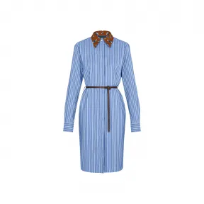 路易威登/Louis Vuitton(LV) 女士 印花领长袖衬衫裙 1A5J91