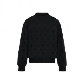 路易威登/Louis Vuitton(LV) 男士 MONOGRAM 羊毛圆领毛衣 1A5PEN