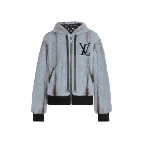 路易威登/Louis Vuitton(LV) 女士 貂毛连帽衫 1A60ZP