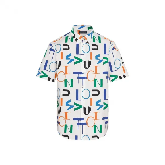 路易威登/Louis Vuitton(LV) LV ELECTRIC DNA 标准版短袖衬衫 1A7XV1