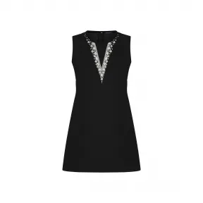 路易威登/Louis Vuitton(LV) 水晶领口 A 字裙 1A8S3S