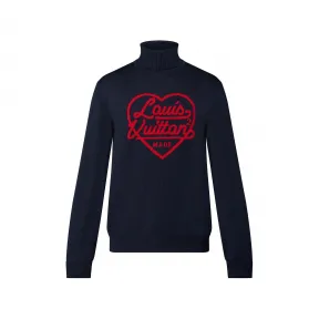 路易威登/Louis Vuitton(LV) 嵌花心形图案高领衫 1A9GRB