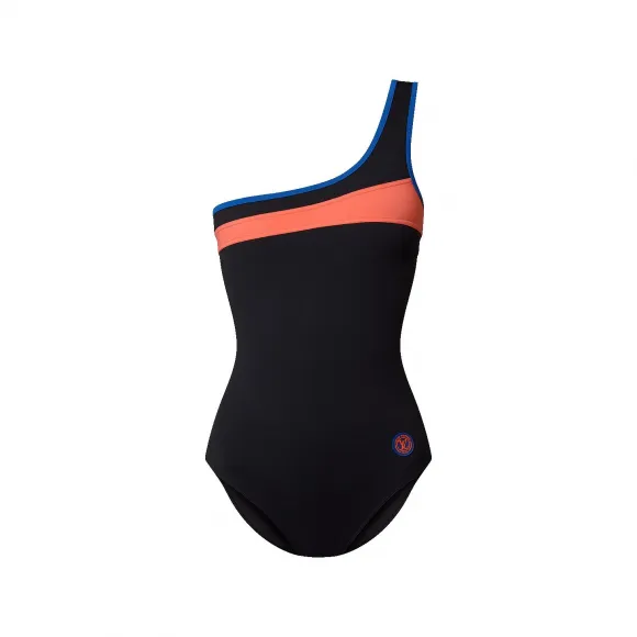 路易威登/Louis Vuitton(LV) 鲜明饰边不对称一件式泳装 - 时装系列 1AAX31