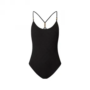 路易威登/Louis Vuitton(LV) Monogram 提花图案一件式泳装 - 时装系列 1AAX3P