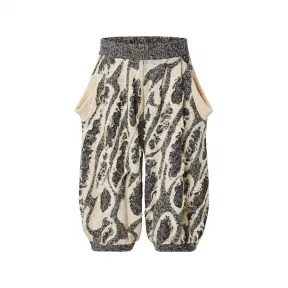 路易威登/Louis Vuitton(LV) 磨边针织灯笼裤 - 时装系列 1AAYC0