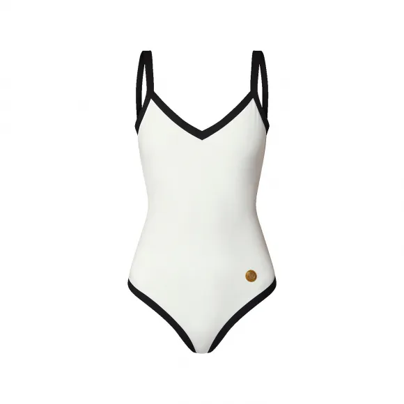 路易威登/Louis Vuitton(LV) 几何风饰边一件式泳装 - 时装系列 1AB76Q