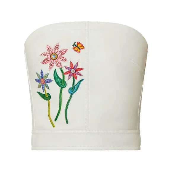 路易威登/Louis Vuitton(LV) LV x YK 花卉图安皮革束胸衣 - 时装系列 1AB81L