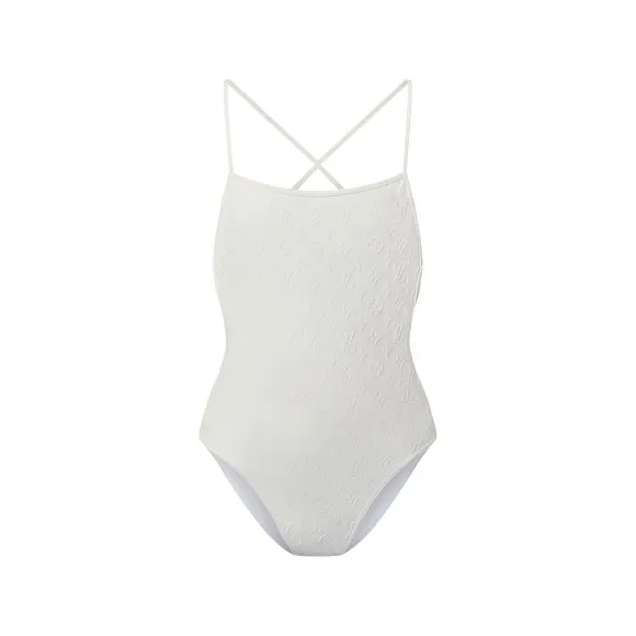 路易威登/Louis Vuitton(LV) Monogram 提花图案一件式泳装 - 时装系列 1ABBUS