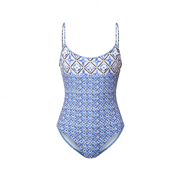 路易威登/Louis Vuitton(LV) Monogram Flower Tile 一件式泳装 - 时装系列 1ABQ0B