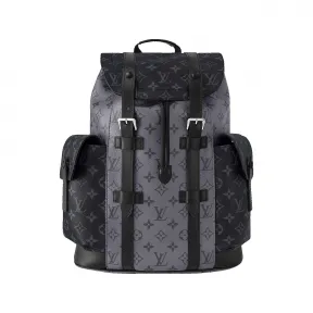 路易威登/Louis Vuitton(LV) Christopher PM Monogram Eclipse 帆布 - 皮具系列 M46331