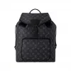 路易威登/Louis Vuitton(LV) Montsouris 背包 Monogram Eclipse 帆布 - 皮具系列 M46683