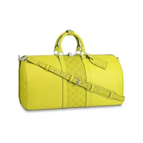 路易威登/Louis Vuitton KEEPALL 50 BANDOULIÈRE 旅行袋 M53764