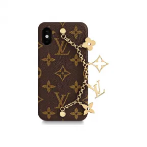 路易威登/Louis Vuitton(LV) 女士 IPHONE X &amp; XS 手机壳坠饰 M63899