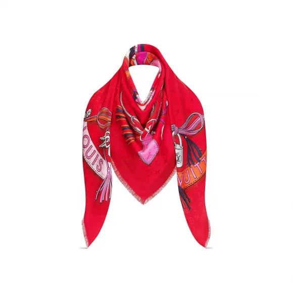 路易威登/Louis Vuitton(LV) 女士 ALL THAT&#39;S STRAPS MONOGRAM 披巾 M71560