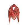 路易威登/Louis Vuitton(LV)   红色 羊毛 丝巾 M74008