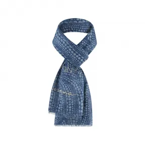 路易威登/Louis Vuitton(LV) LV x YK Denim Pumpkin 披巾 S00 - 饰品配件 M78358
