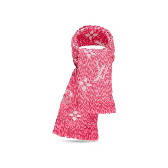 路易威登/Louis Vuitton(LV)   粉红色 羊毛 丝巾 M78706