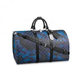 路易威登/Louis Vuitton Keepall 50 旅行袋（配肩带） N40079