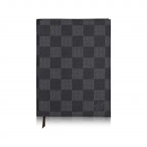 路易威登/Louis Vuitton(LV) 笔记本封面 PM Damier Graphite Damier Graphite 帆布 - 书籍和文具 N63141
