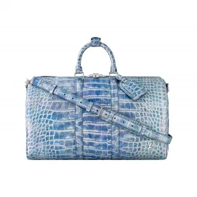 路易威登/Louis Vuitton(LV) Keepall 45 鳄鱼纹哑光皮革 - 包袋 N82851