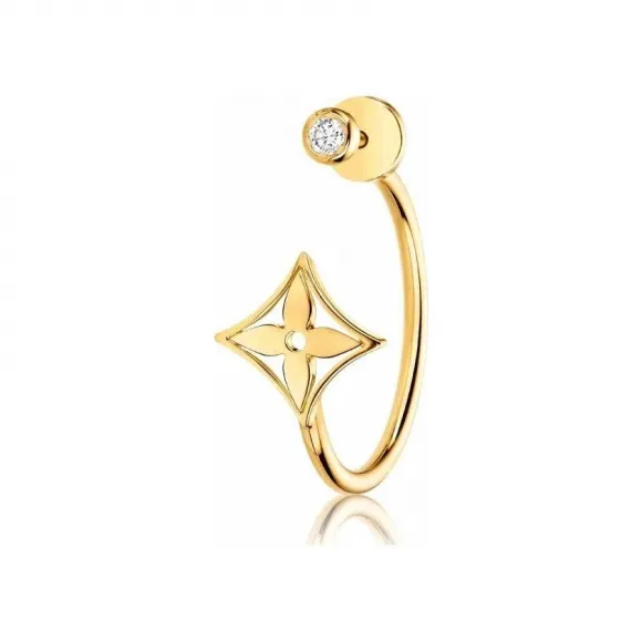 路易威登/Louis Vuitton IDYLLE BLOSSOM 18K金钻石耳环 Q96332