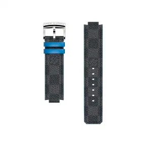 路易威登/Louis Vuitton TAMBOUR DAMIER GRAPHITE NEON 帆布表带 R15285