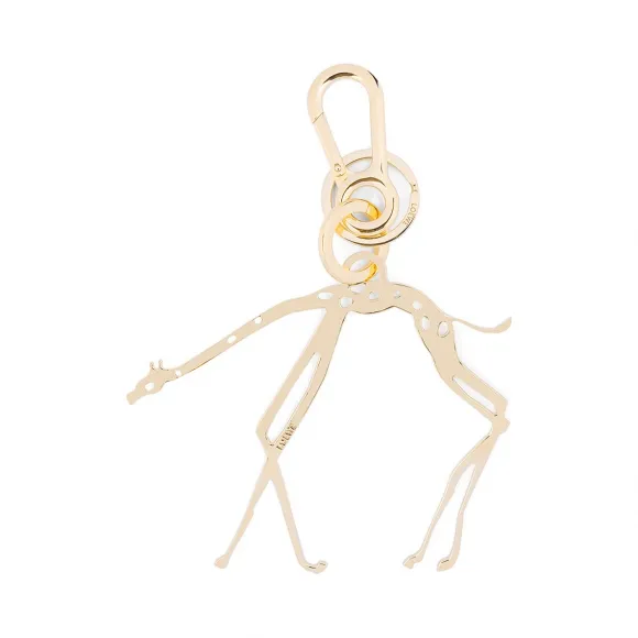 罗意威/Loewe Giraffe Charm 金色 111.26.114