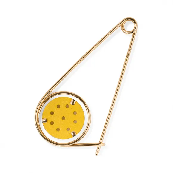 罗意威/Loewe Small Meccano PinRed/Gold 111.26.C03