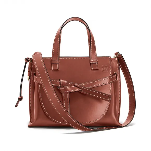 罗意威/Loewe Gate Top Handle Small黑色 321.56.U61