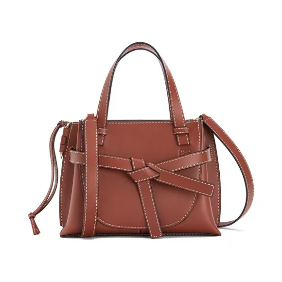 罗意威/Loewe Gate Top Handle Mini黑色 321.56.Z99