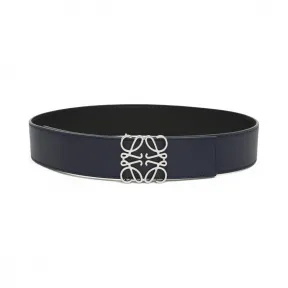 罗意威/Loewe Anagram Belt 4Cm黑色/棕褐色/灰色 515.02.010