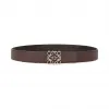 罗意威/Loewe Anagram Belt 3.2Cm灰蓝色 525.08.003