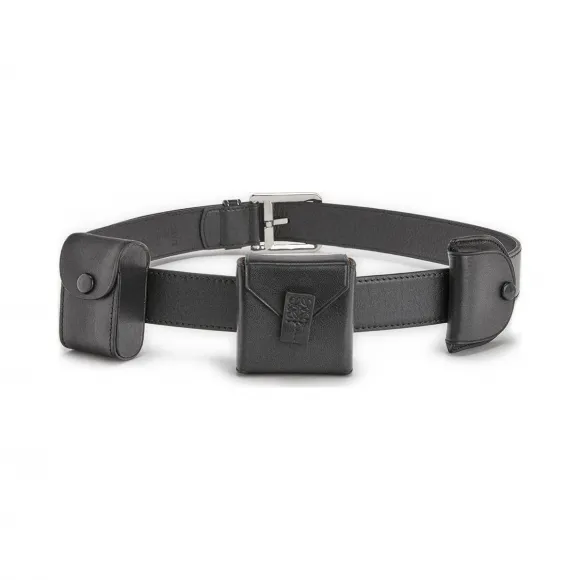 罗意威/Loewe Pocket Belt黑色 525.29.700