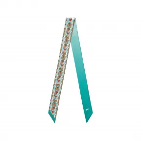 珑骧/Longchamp 丝质缎带 2023 春夏系列 Turquoise (51010SOIP70)