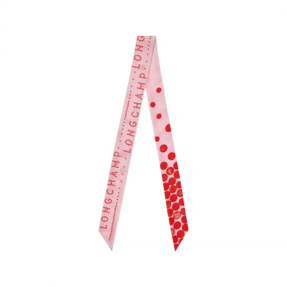 珑骧/Longchamp 丝质缎带 2023 春夏系列 粉红色 (51021SOI018)