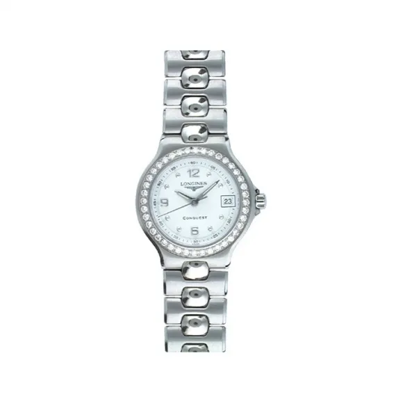 浪琴/Longines 康卡斯系列 25.20 MM 不锈钢 石英机芯 女表 L1.131.0.16.6