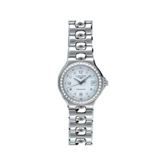 浪琴/Longines 康卡斯系列 25.20 MM 不锈钢 石英机芯 女表 L1.131.0.17.6