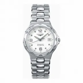 浪琴/Longines 康卡斯系列 自动机械 精钢 女表 L1.134.4.16.6