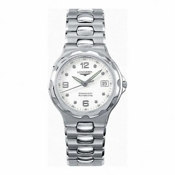 浪琴/Longines 康卡斯系列 自动机械 精钢 女表 L1.134.4.16.6
