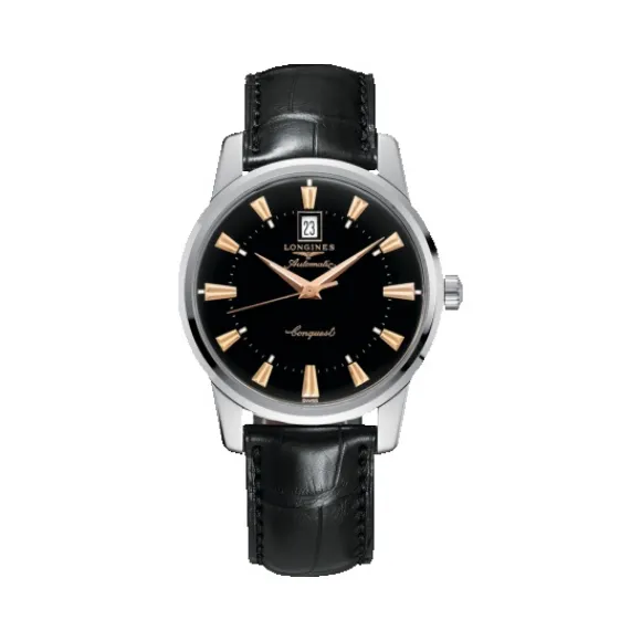 浪琴/Longines 经典复古系列 自动机械 精钢 男表 L1.645.4.52.4