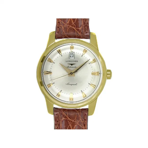 浪琴/Longines 经典复古系列 40.00 MM 黄金2N 自动机械机芯 男表 L1.645.6.75.3