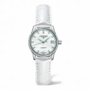 浪琴/Longines 名匠系列 自动机械 精钢 镶钻 女表 L2.128.0.87.3