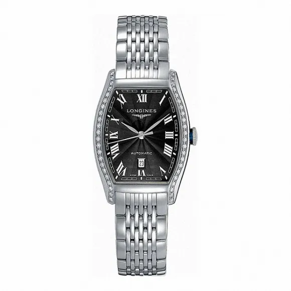 浪琴/Longines 典藏系列 自动机械 精钢 镶钻 女表 L2.142.0.50.6