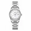 浪琴/Longines 康铂系列 自动机械 精钢 镶钻 女表 L2.285.0.87.6