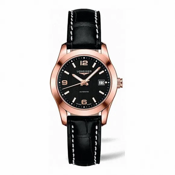 浪琴/Longines 康铂系列 自动机械 18K金 女表 L2.285.8.56.3