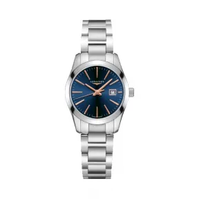 浪琴/Longines 康铂系列 精钢 石英机芯 女表 L2.286.4.92.6