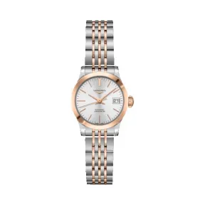 浪琴/Longines 开创者系列 自动机械 18K金 精钢 女表 L2.320.5.72.7